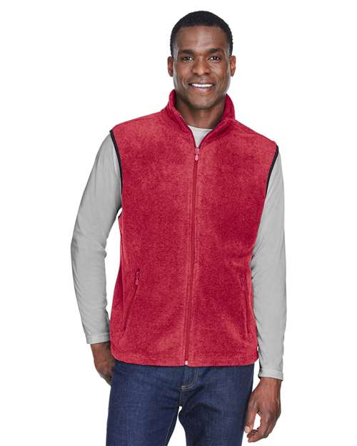 Harriton Fleece Full-Zip Vest M985