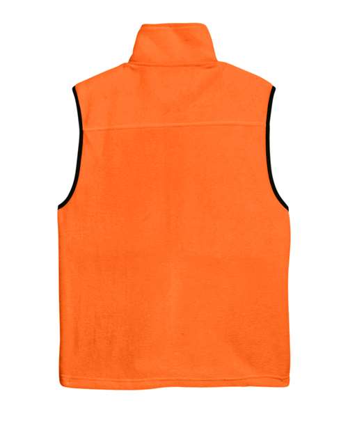 Harriton Fleece Full-Zip Vest M985