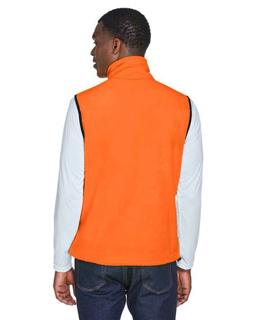 Harriton Fleece Full-Zip Vest M985