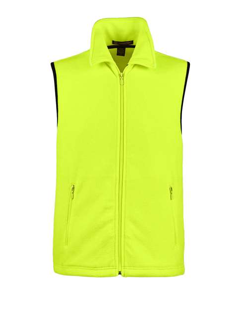 Harriton Fleece Full-Zip Vest M985