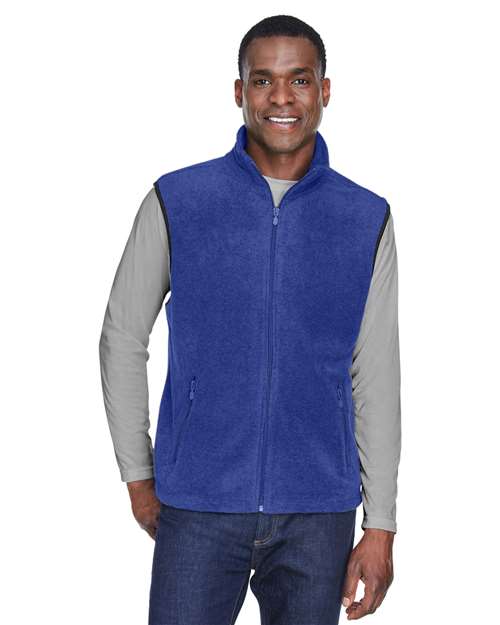 Harriton Fleece Full-Zip Vest M985