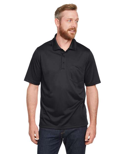 Harriton Advantage Snag Protection Plus IL Pocket Polo M348P