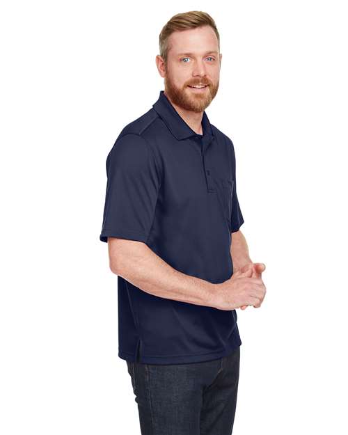 Harriton Advantage Snag Protection Plus IL Pocket Polo M348P