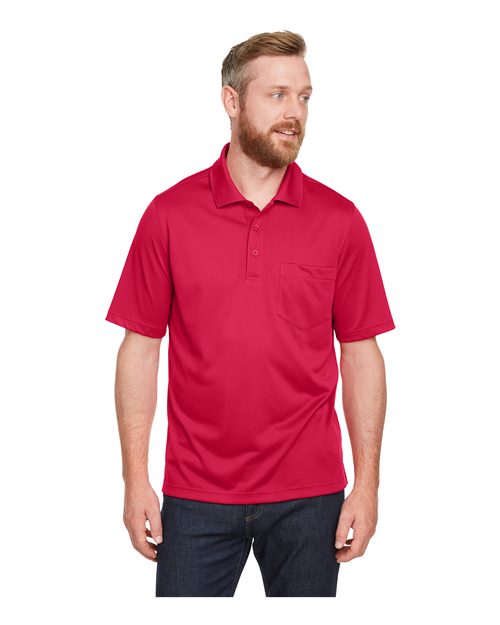 Harriton Advantage Snag Protection Plus IL Pocket Polo M348P