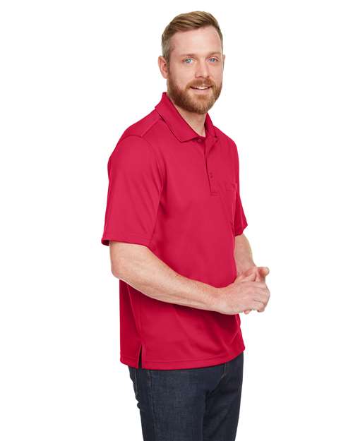 Harriton Advantage Snag Protection Plus IL Pocket Polo M348P