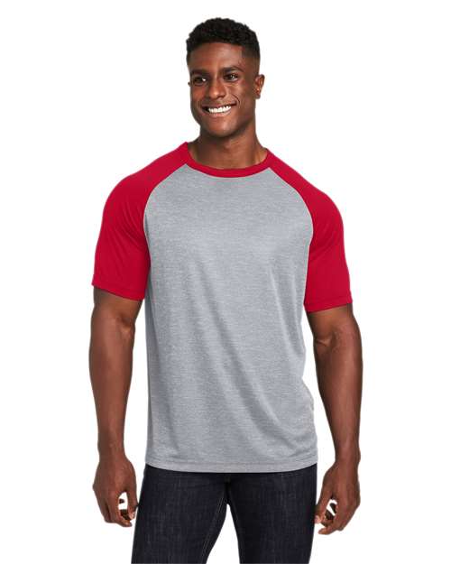 Team 365 Zone Colorblock Raglan T-Shirt TT62