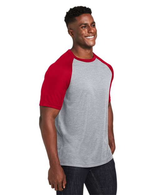 Team 365 Zone Colorblock Raglan T-Shirt TT62