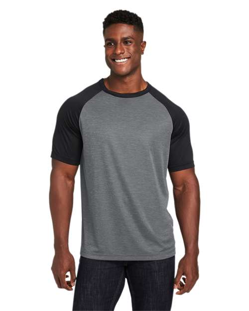 Team 365 Zone Colorblock Raglan T-Shirt TT62