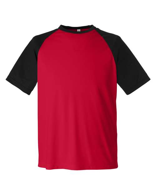 Team 365 Zone Colorblock Raglan T-Shirt TT62