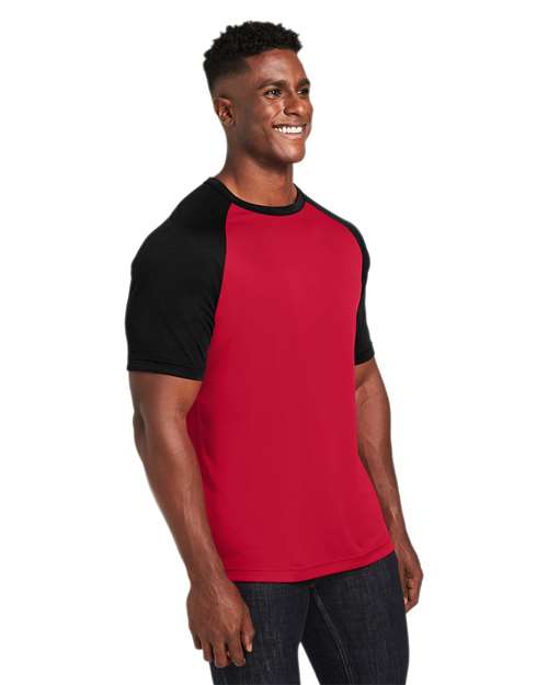 Team 365 Zone Colorblock Raglan T-Shirt TT62