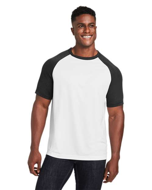 Team 365 Zone Colorblock Raglan T-Shirt TT62