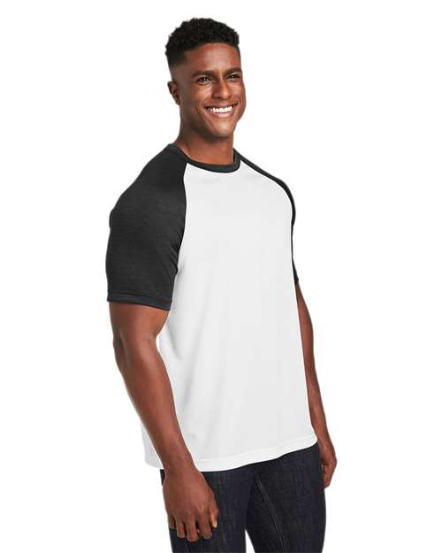 Team 365 Zone Colorblock Raglan T-Shirt TT62