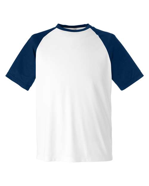 Team 365 Zone Colorblock Raglan T-Shirt TT62