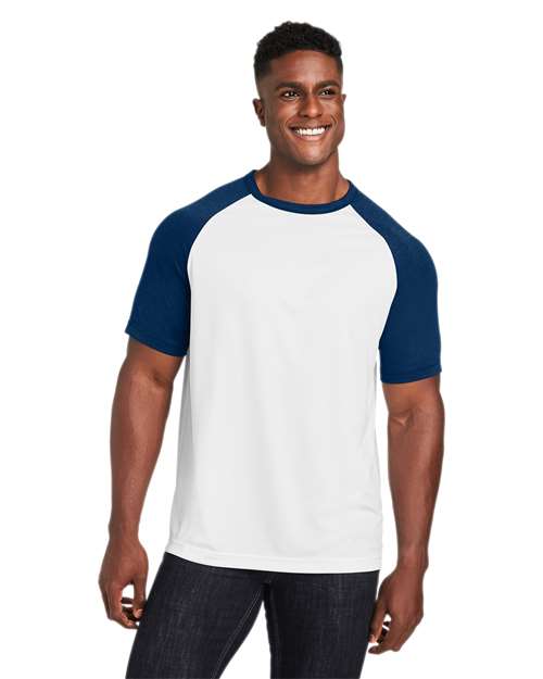 Team 365 Zone Colorblock Raglan T-Shirt TT62