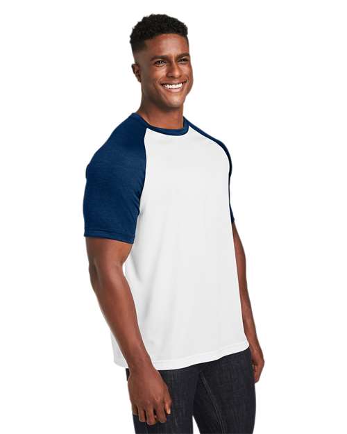 Team 365 Zone Colorblock Raglan T-Shirt TT62