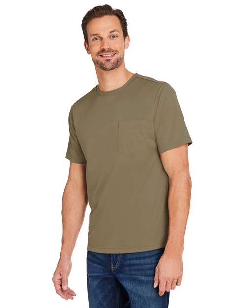 Harriton Charge Snag and Soil Protect T-Shirt M118