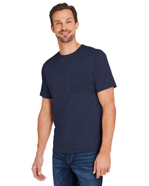 Harriton Charge Snag and Soil Protect T-Shirt M118