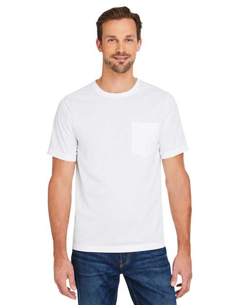 Harriton Charge Snag and Soil Protect T-Shirt M118