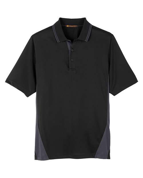 Harriton Flash Snag Protection Plus IL Colorblock Polo M386