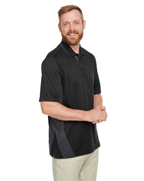 Harriton Flash Snag Protection Plus IL Colorblock Polo M386