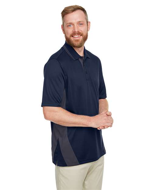 Harriton Flash Snag Protection Plus IL Colorblock Polo M386