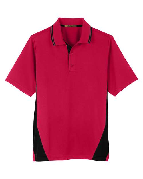 Harriton Flash Snag Protection Plus IL Colorblock Polo M386