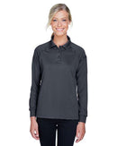 Harriton Women's Advantage Long Sleeve Tactical Polo M211LW
