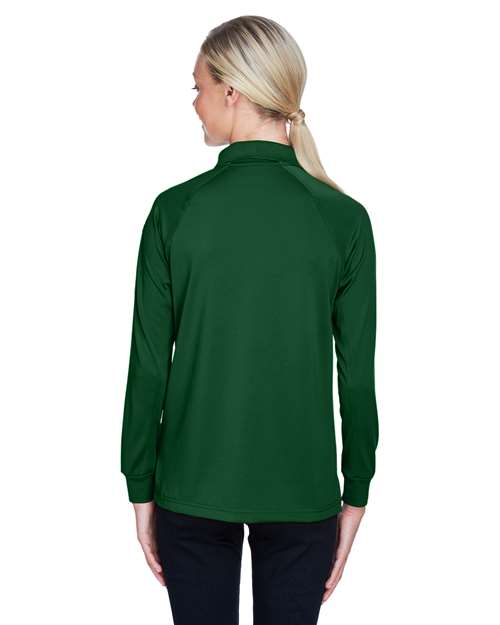 Harriton Women's Advantage Long Sleeve Tactical Polo M211LW