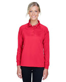 Harriton Women's Advantage Long Sleeve Tactical Polo M211LW