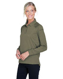 Harriton Women's Advantage Long Sleeve Tactical Polo M211LW