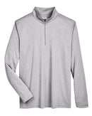 Team 365 Zone Sonic Heather Performance Quarter-Zip Pullover TT31H