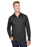 Team 365 Zone Sonic Heather Performance Quarter-Zip Pullover TT31H