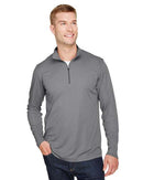 Team 365 Zone Sonic Heather Performance Quarter-Zip Pullover TT31H