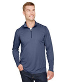 Team 365 Zone Sonic Heather Performance Quarter-Zip Pullover TT31H