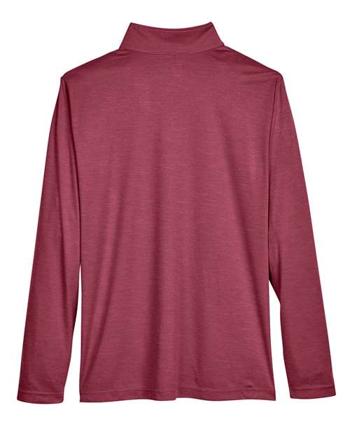 Team 365 Zone Sonic Heather Performance Quarter-Zip Pullover TT31H