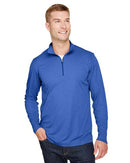 Team 365 Zone Sonic Heather Performance Quarter-Zip Pullover TT31H