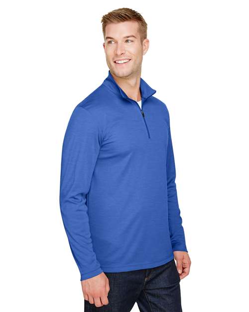 Team 365 Zone Sonic Heather Performance Quarter-Zip Pullover TT31H
