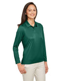 Team 365 Women's Zone Performance Long Sleeve Polo TT51LW