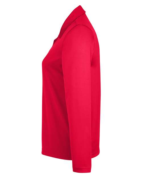 Team 365 Women's Zone Performance Long Sleeve Polo TT51LW
