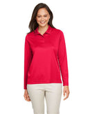 Team 365 Women's Zone Performance Long Sleeve Polo TT51LW