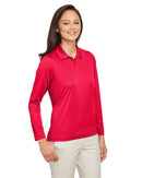 Team 365 Women's Zone Performance Long Sleeve Polo TT51LW