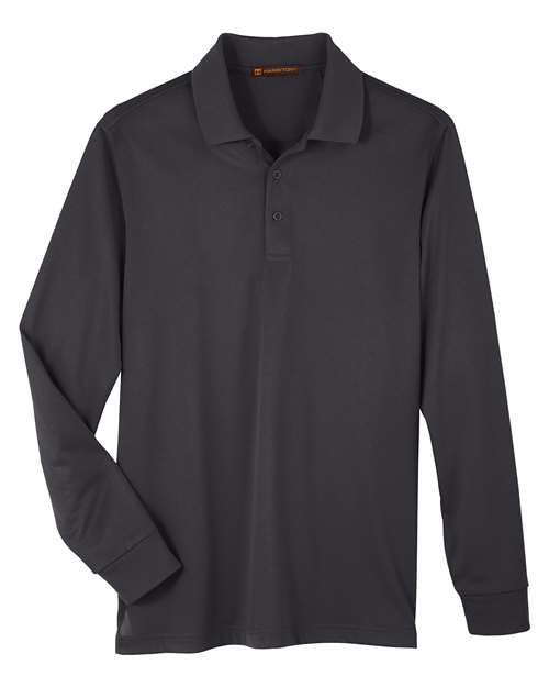 Harriton Advantage Snag Protection Plus IL Long Sleeve Polo M348L