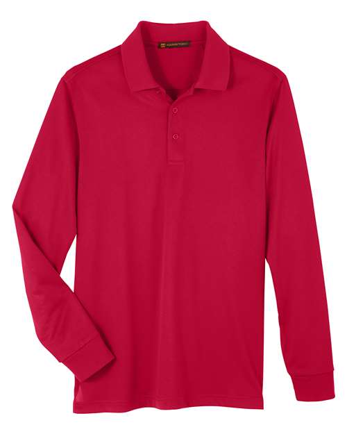 Harriton Advantage Snag Protection Plus IL Long Sleeve Polo M348L