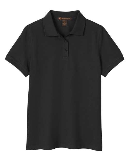 Harriton Women's Valiant Cotton Snag Protect Polo M205W