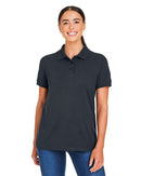 Harriton Women's Valiant Cotton Snag Protect Polo M205W