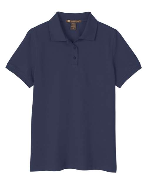 Harriton Women's Valiant Cotton Snag Protect Polo M205W
