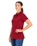 Harriton Women's Valiant Cotton Snag Protect Polo M205W