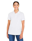 Harriton Women's Valiant Cotton Snag Protect Polo M205W
