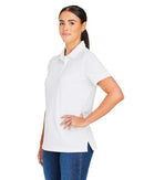 Harriton Women's Valiant Cotton Snag Protect Polo M205W