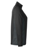 Harriton Women's Flash Snag Protection Plus IL Colorblock Quarter-Zip Pullover M786W